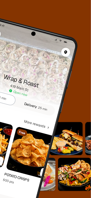 Wrap & Roast Screenshot 1