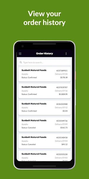 Sunbelt Natural Foods Screenshot 2