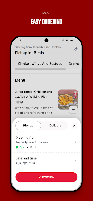 Kennedy Fried Chicken To Go Screenshot 2