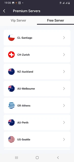 Oasis VPN Screenshot 3