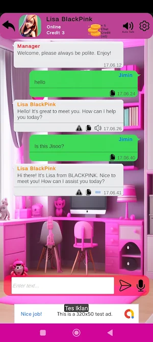 BlackPink Prank Call and Chat Screenshot 2