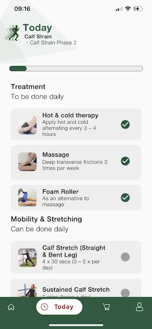 Sports Injury Rehabilitation Screenshot 1