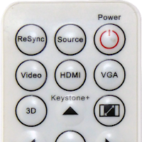 Remote Control For Optoma Projector