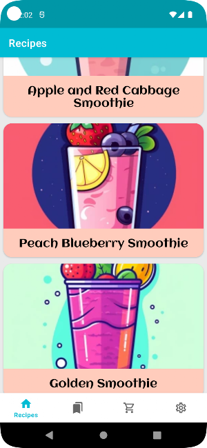 Smooth Smoothie Recipes Screenshot 0