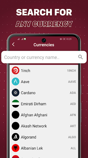 Currency converter: SwiftRates Screenshot 3