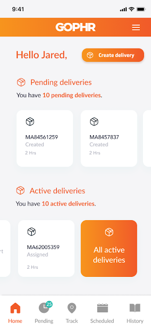 Gophr App Screenshot 0
