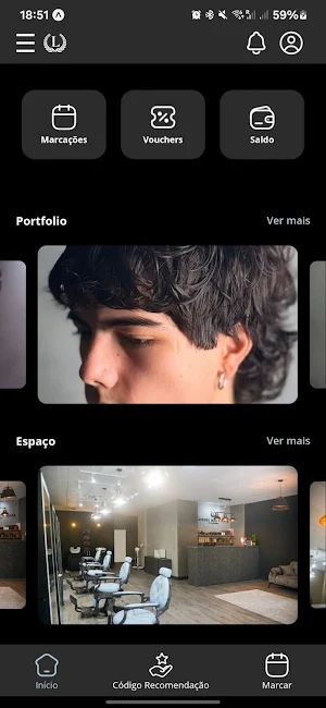 Luxury Men's Hair Screenshot 0