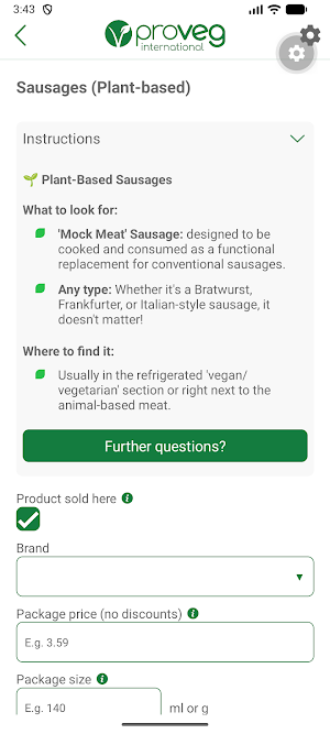 ProVeg Studies Screenshot 2