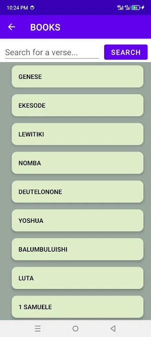 Tshiluba Bible Screenshot 1