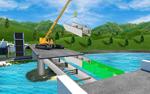Bridge Construction Truck Game Screenshot 0
