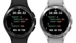 AZ261 Json Code Watch Face Screenshot 1