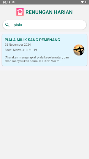Renungan Harian Kristen Screenshot 1