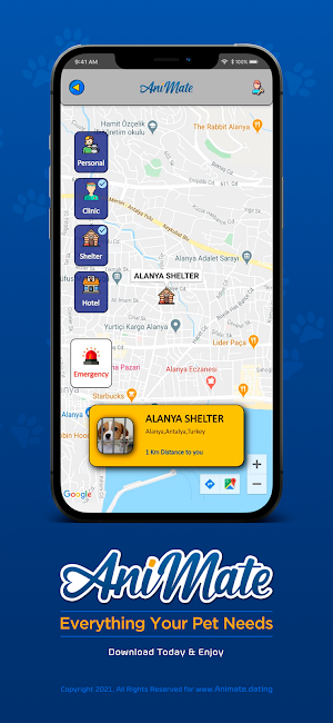 Animate - Pet finder app Screenshot 1
