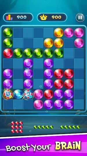 Block Puzzle: Ocean Blast Game Screenshot 1
