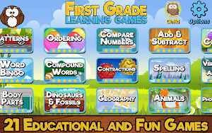 First Grade Learning Games (School Edition) Screenshot 0