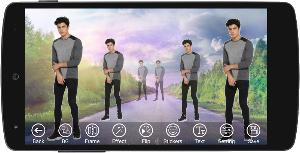 Echo Mirror Magic and Background Changer Eraser Screenshot 1