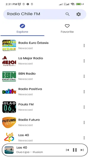 Radio Chile FM Screenshot 0