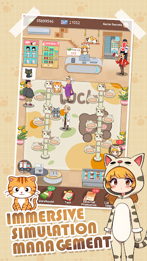 Nekonomics - Cat Café Manager Screenshot 0