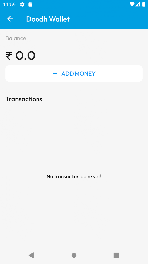 Mother Dairy Screenshot 1
