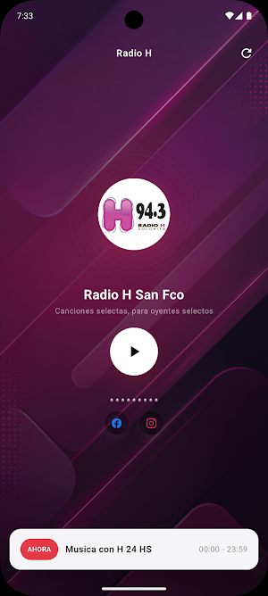 Radio H Screenshot 1