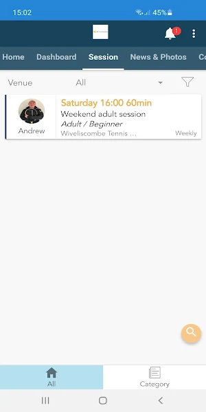 AJD Tennis Coaching Screenshot 2