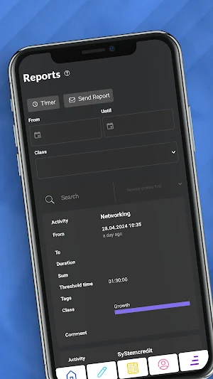 1TapTrack Screenshot 1