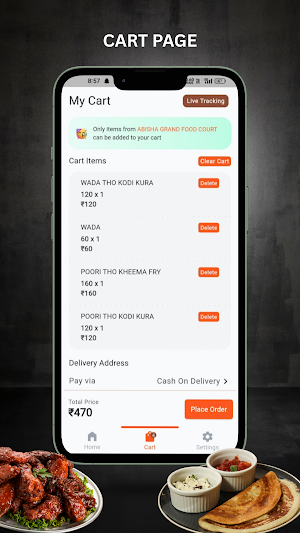 ABISHA GRAND FOOD COURT Screenshot 3