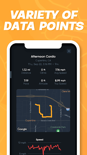 BuzzRun: Cardio Run & Cycling Screenshot 2
