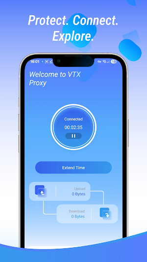 VTX Proxy - Secure & Private Screenshot 1