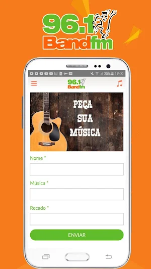 Rádio Band FM 96.1 Screenshot 2