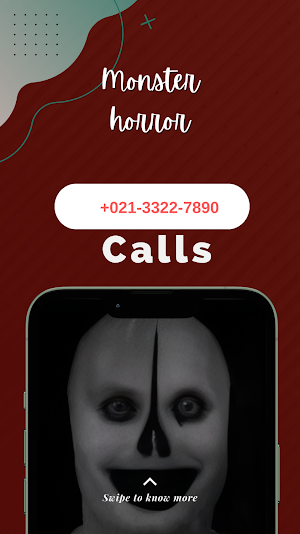 Fake Call Monster Horror Screenshot 0