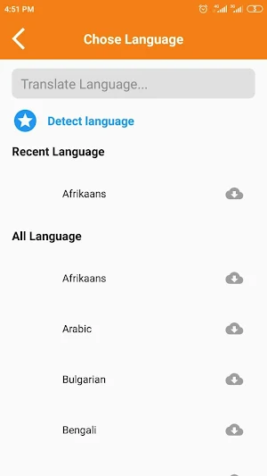 Ez Translator -Translate offline -Camera translate Screenshot 2