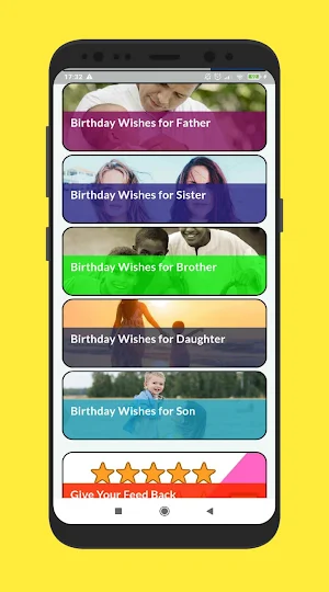 Happy birthday to you SMS Screenshot 1