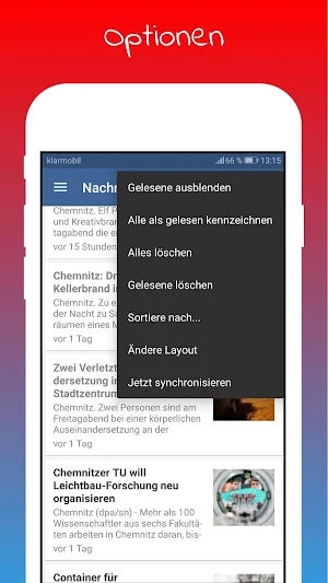 Chemnitz Zeitung Screenshot 2