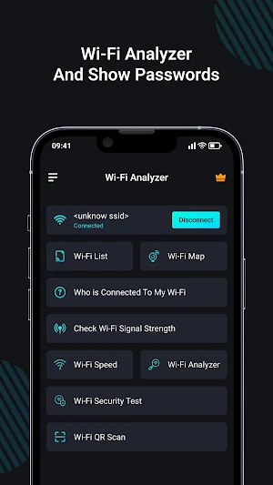 WiFI Analyzer - Show Passwords Screenshot 2
