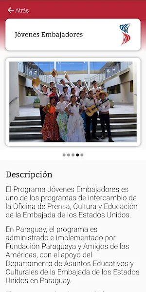 Jóvenes Embajadores Screenshot 1