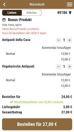La Piazza Bad Laer Screenshot 1