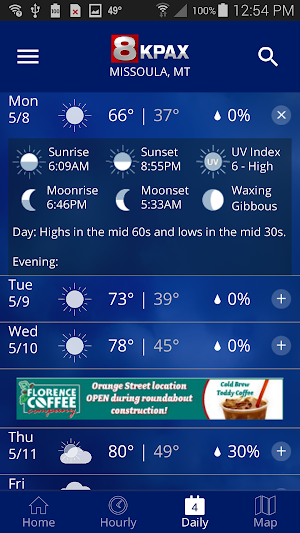 KPAX STORMTracker Weather Screenshot 3