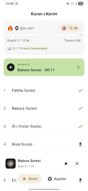 Kuran-ı Kerim Türkçe Meali Screenshot 0