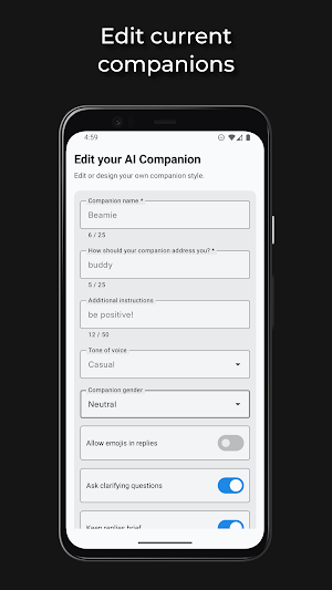Beam AI Chat Companion Screenshot 3