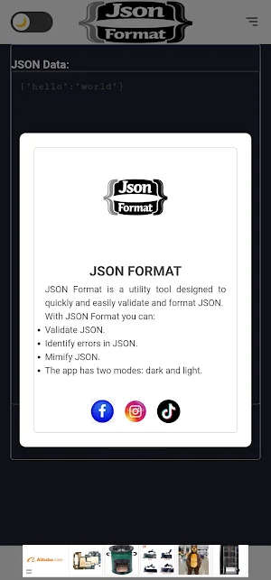 Json Format Screenshot 3