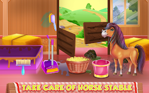 Farm of Unicorn and Horse Screenshot 0