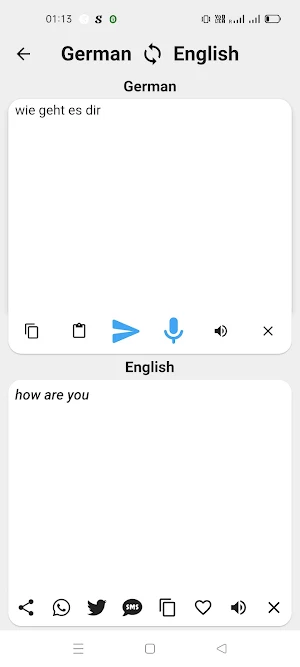 German To English Translator Screenshot 1