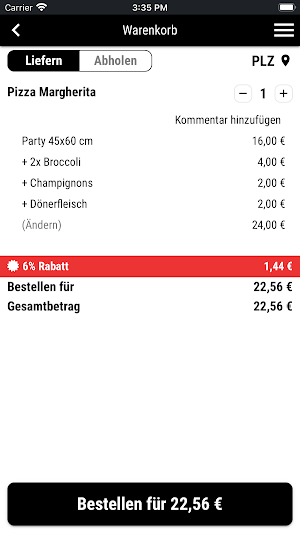Pizzeria Casa Mia Marktsteft Screenshot 1