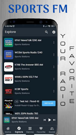 Sports FM Screenshot 0