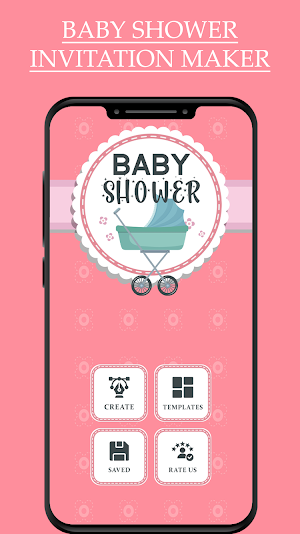 Baby Shower Invitation Maker Screenshot 0