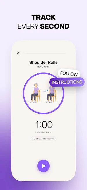 ChairFit: Chair Yoga Exercises Screenshot 3