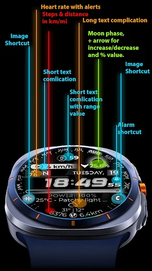 Watch Face CUE161 Screenshot 1