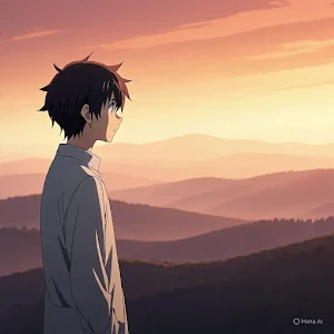 Lonely Anime Wallpaper Screenshot 0
