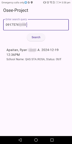 Osee-Monitoring Screenshot 2